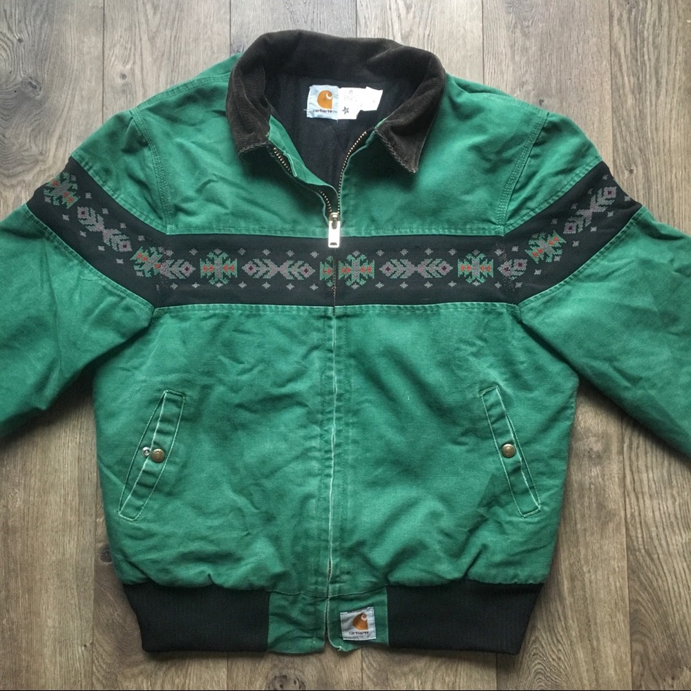 **SOLD** Vintage Carhartt Sante Fe Bomber Jacket - Picture 1 of 8